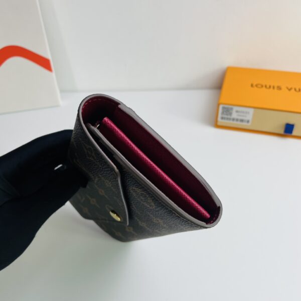 Louis Vuitton Monogram Canvas Envelope Wallet - Purple - Image 4