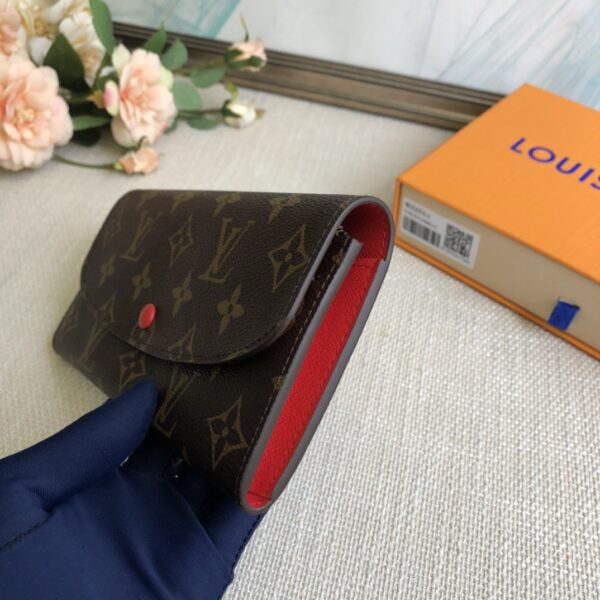Louis Vuitton Doudou Emilie Wallet - Big Red - Image 4