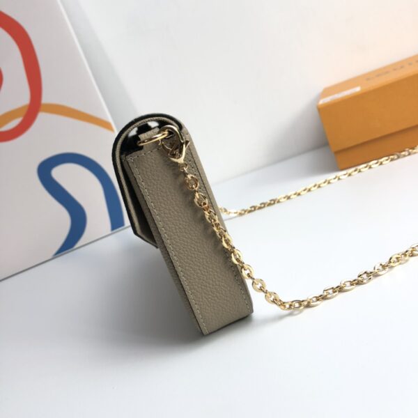 Louis Vuitton Pochette Félicie Chain Bag - Khaki - Image 5