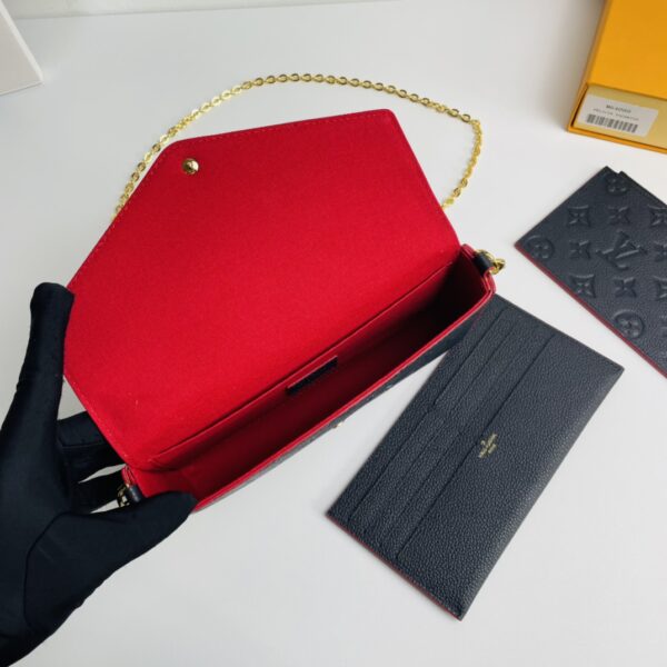 Louis Vuitton Pochette Félicie Chain Bag - Black - Image 2