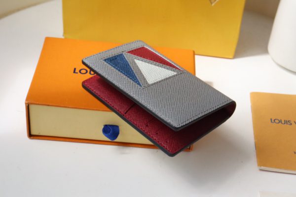 Louis Vuitton Pocket Wallet - Gray - Image 4
