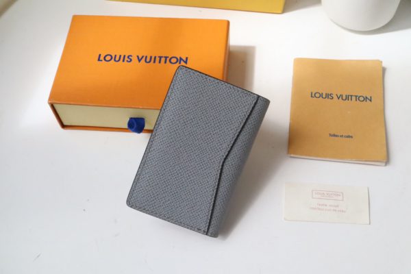 Louis Vuitton Pocket Wallet - Gray - Image 5