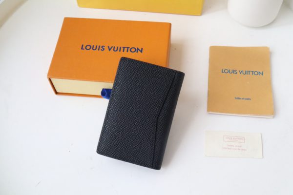 Louis Vuitton Pocket Wallet - Black - Image 5