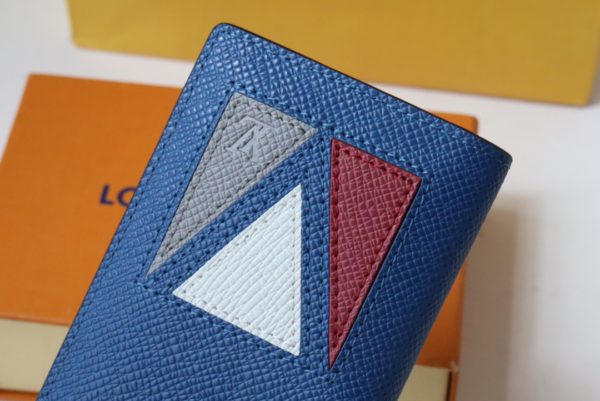 Louis Vuitton Pocket Wallet - Blue - Image 3