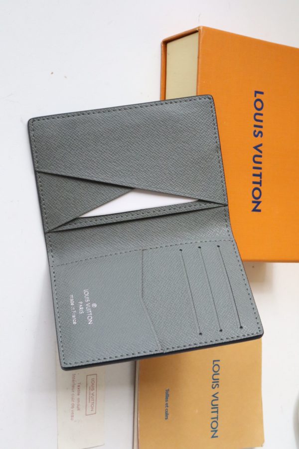 Louis Vuitton Pocket Wallet - Blue - Image 4