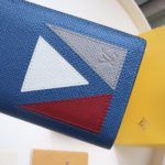 Louis Vuitton Brazza Wallet - Blue - Image 4