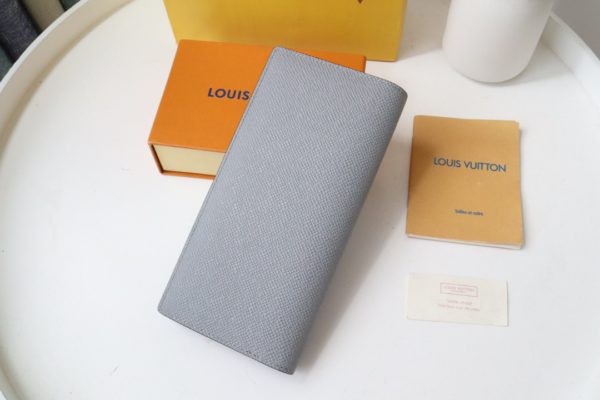 Louis Vuitton Brazza Wallet - Gray - Image 5