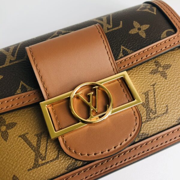 Louis Vuitton Dauphine Chain Bag - Brown - Image 3