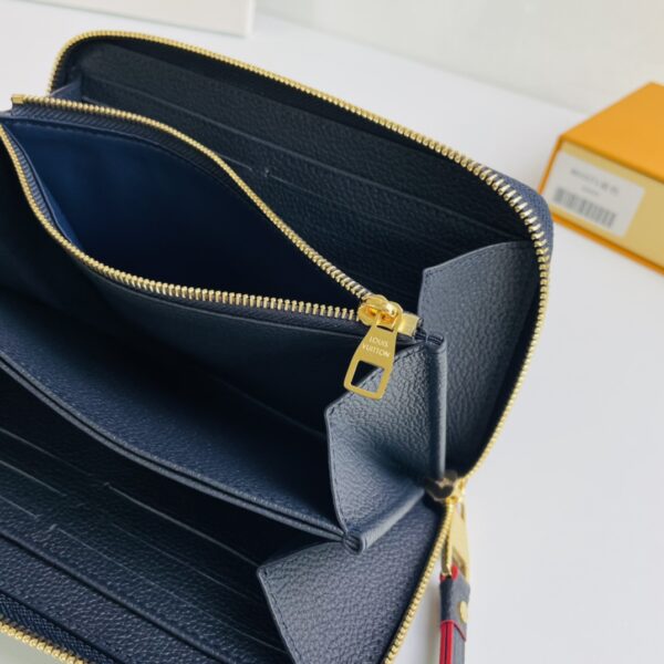 Louis Vuitton Monogram Empreinte Classic Wallet - Blue - Image 2