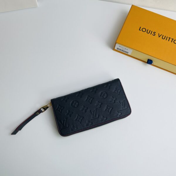 Louis Vuitton Monogram Empreinte Classic Wallet - Blue - Image 5