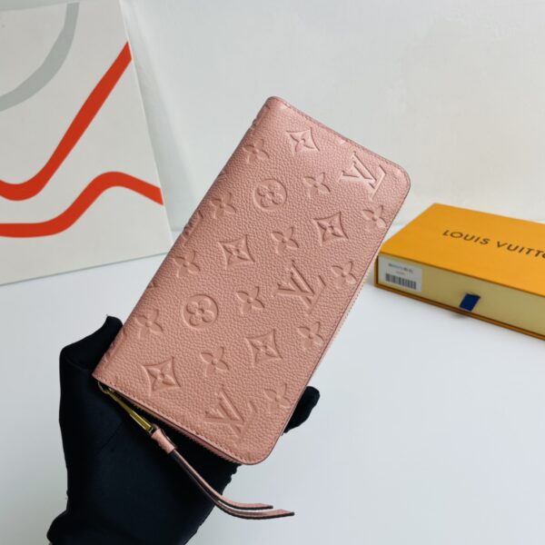 Louis Vuitton Monogram Empreinte Classic Wallet - Pink - Image 5