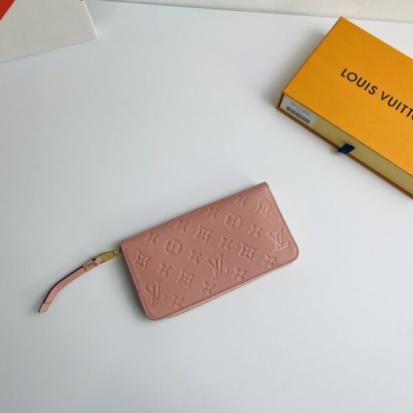 Louis Vuitton Monogram Empreinte Classic Wallet - Pink - Image 4