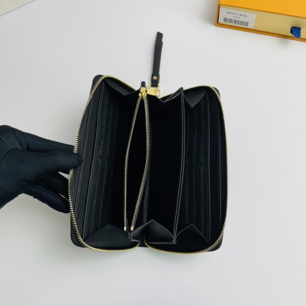 Louis Vuitton Monogram Empreinte Classic Wallet - Black - Image 2