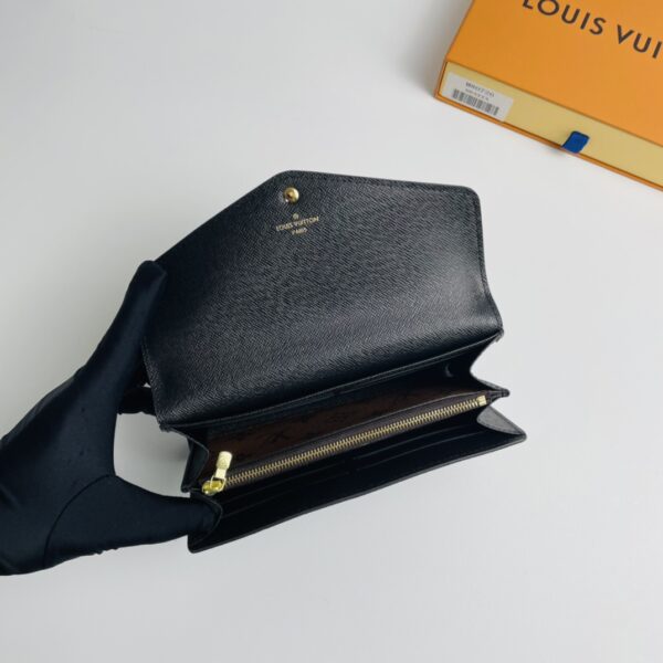 Louis Vuitton Monogram Sarah Wallet - Brown - Image 3