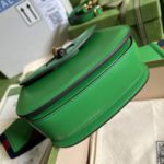 Gucci Leather Bamboo Mini Handbag - Green - Image 4