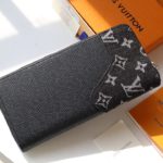 Louis Vuitton New Zippy Vertical Wallet - Black - Image 5