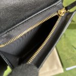 Gucci Leather Card Holder Wallet - Black - Image 3
