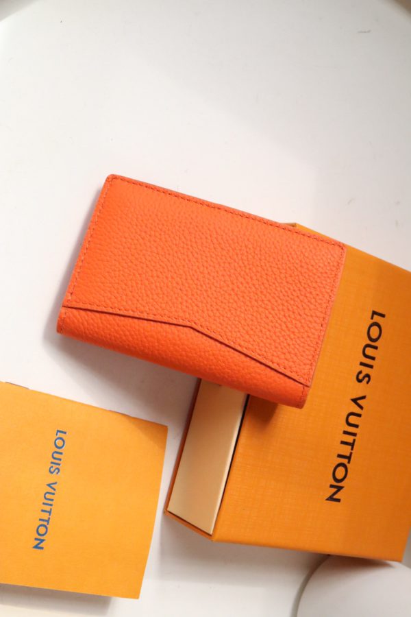 Louis Vuitton Multi-Purpose Pocket Wallet - Orange - Image 5