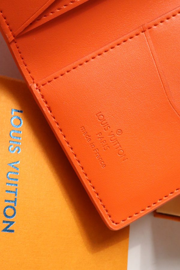 Louis Vuitton Multi-Purpose Pocket Wallet - Orange - Image 2