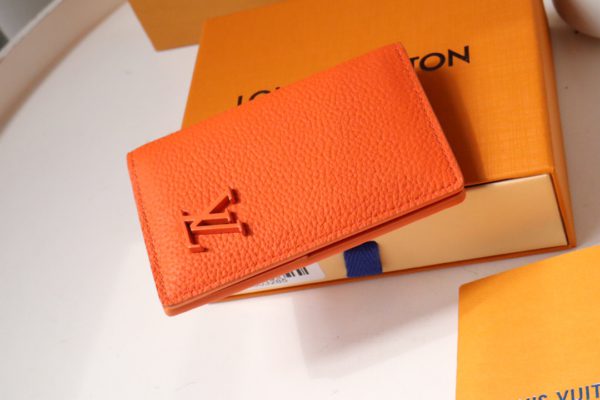 Louis Vuitton Multi-Purpose Pocket Wallet - Orange - Image 4