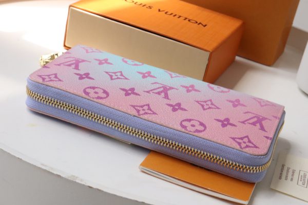 Louis Vuitton By The Pool Summer Medium Zipper Coin Wallet - Image 5