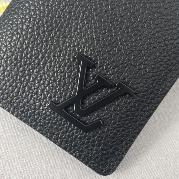 Louis Vuitton Aerogram Pocket Wallet - Black - Image 2