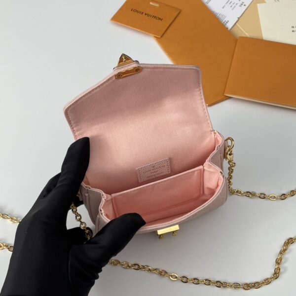 Louis Vuitton Micro Métis Chain Bag - Pink - Image 3