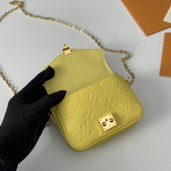 Louis Vuitton Micro Métis Chain Bag - Yellow - Image 3