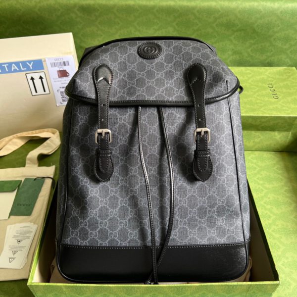 Gucci medium supreme backpack