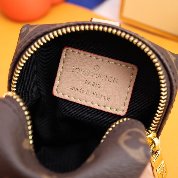 Louis Vuitton Small Bag Pendant Keychain Coin Purse - Image 3