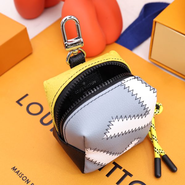 Louis Vuitton Small Bag Pendant Keychain Coin Purse - Image 2