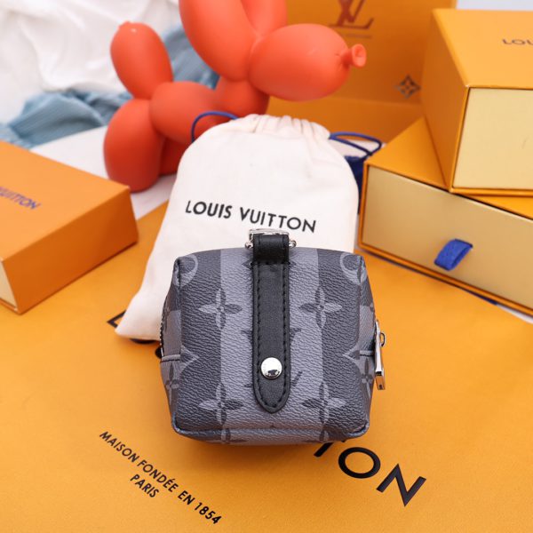 Louis Vuitton Small Bag Pendant Keychain Coin Purse - Image 5