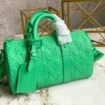 Louis Vuitton Men's Pillow Keepall 25 Handbag - Green - Image 3