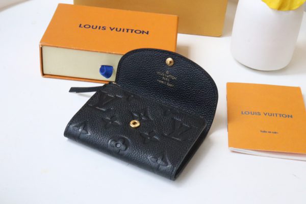 Louis Vuitton Single Doudou Coin Purse - Black - Image 3