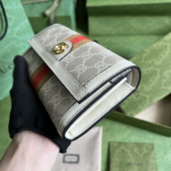 Gucci Classic GG Pattern Wallet - Image 2