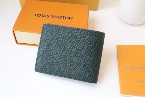 Louis Vuitton SLENDER Wallet - Green - Image 5