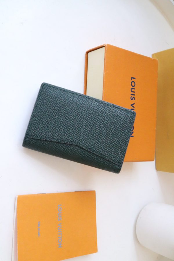 Louis Vuitton Multi-Purpose Wallet - Green - Image 5