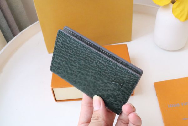 Louis Vuitton Multi-Purpose Wallet - Green - Image 4