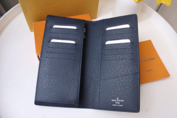 Louis Vuitton Brazza Wallet - Black - Image 3