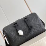 Louis Vuitton Speedy 40 Travel Handbag - Black - Image 4