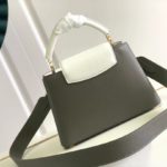 Louis Vuitton Capucines Small MM Bag - Gray - Image 4