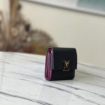 Louis Vuitton Capucines Mini Wallet - Black - Image 5