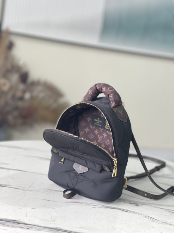 Louis Vuitton Pillow Palm Springs Mini Backpack - Black - Image 2
