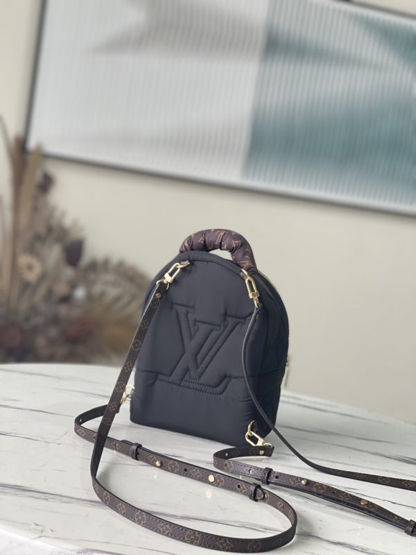 Louis Vuitton Pillow Palm Springs Mini Backpack - Black - Image 4