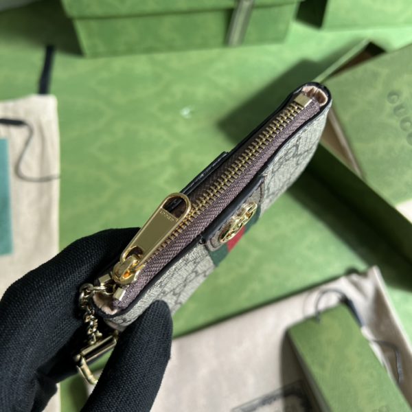Gucci Beige/Brown GG pattern Wallet - Image 5