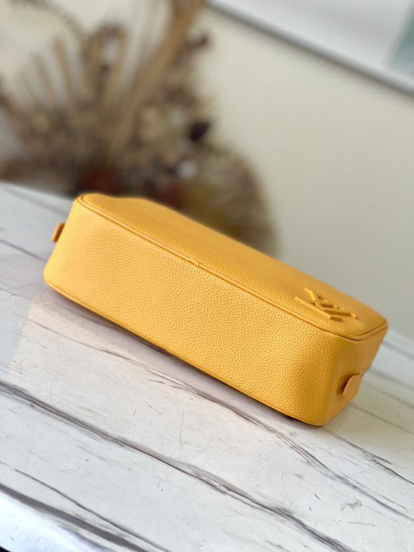 Louis Vuitton Practical Toiletry Leather Clutch - Yellow - Image 2