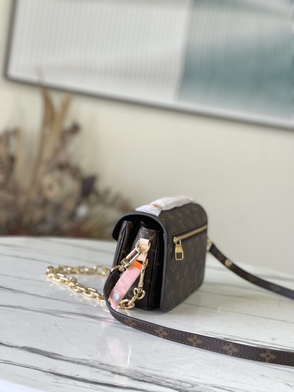 Louis Vuitton Pochette Métis East West Handbag - Image 5