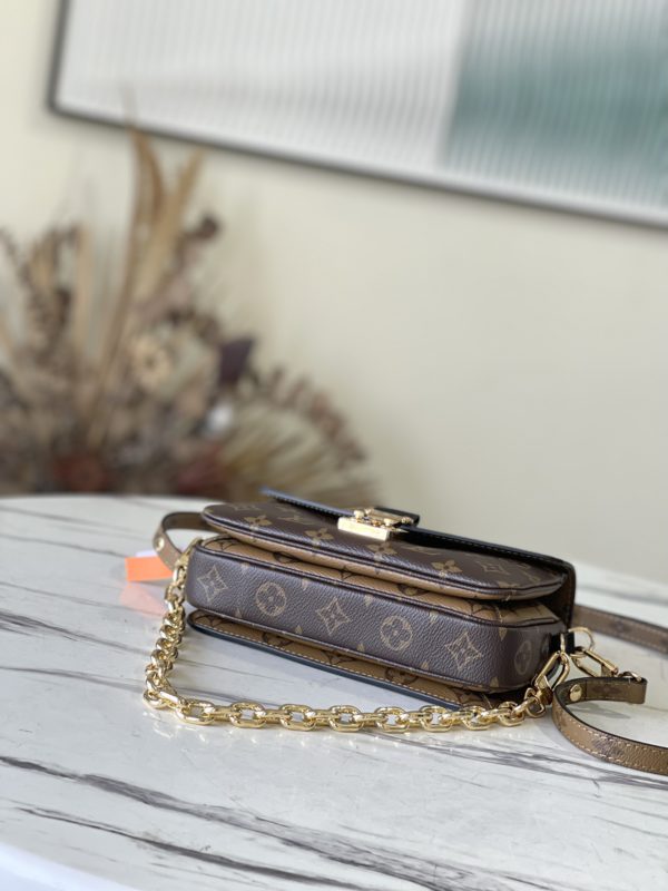 Louis Vuitton Pochette Métis East West Handbag - Image 5
