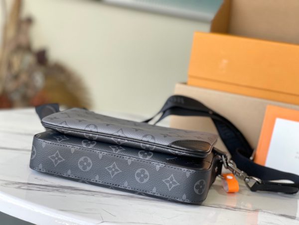 Louis Vuitton Monogram Eclipse Trio Messenger Bag - Image 2