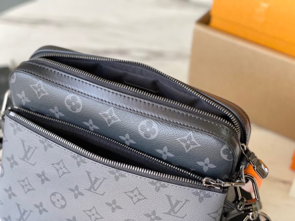 Louis Vuitton Monogram Eclipse Trio Messenger Bag - Image 4